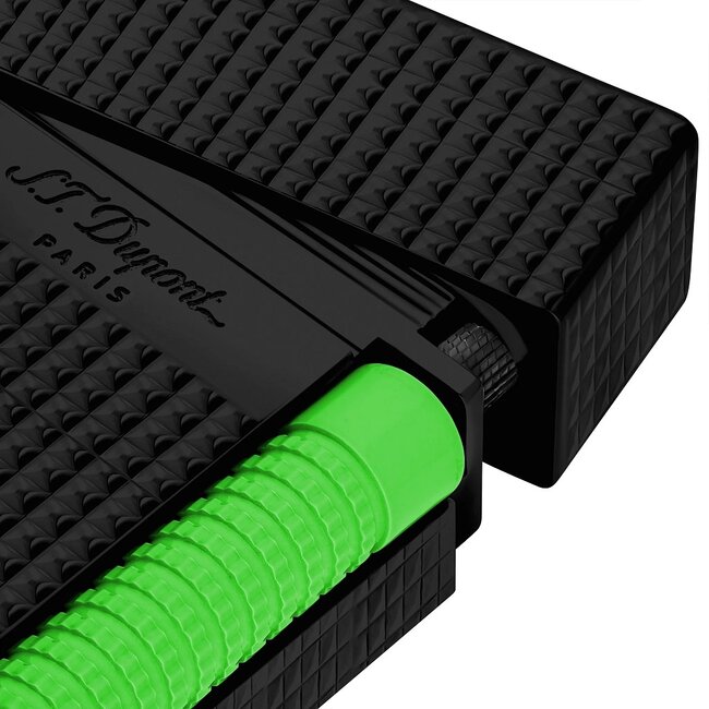 Lighter S.T. Dupont Le Grand Diamond Head Fluo Green