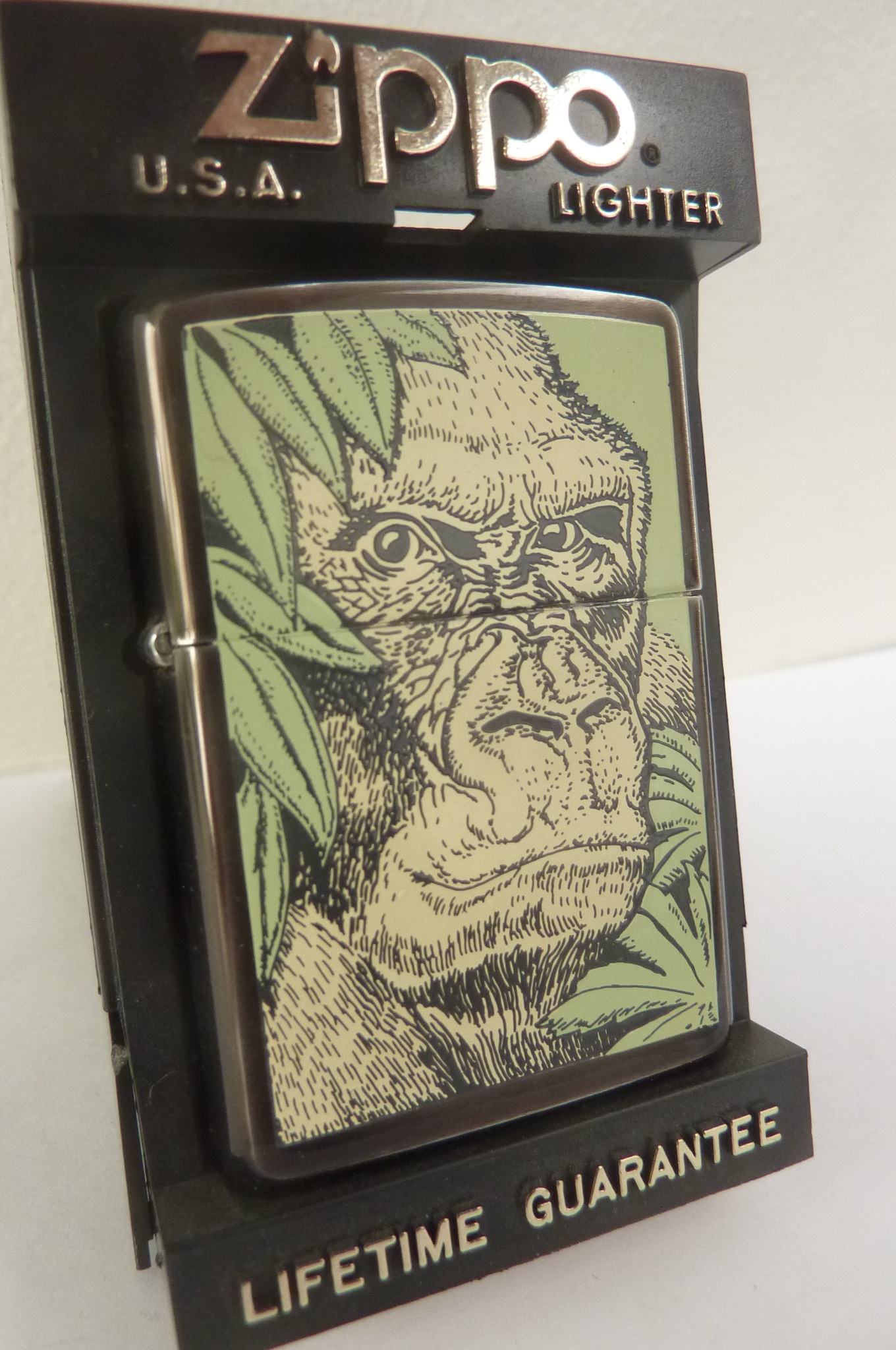 Lighter Zippo Barrett-Smythe Collection Gorilla (NOS Lighter Zippo Barrett-Smythe Collection Gorilla (NOS