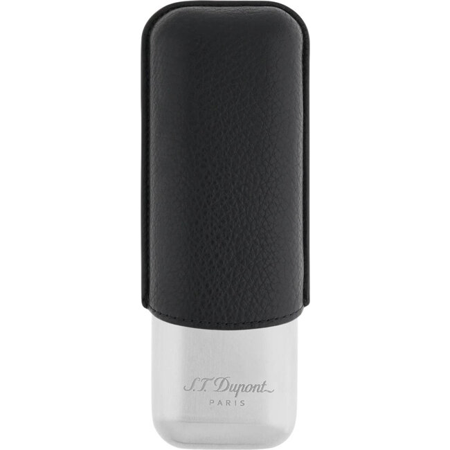 S.T. Dupont Sigarenetui Black Chrome