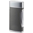 Lighter Caseti Double Jet Chrome Grey Matte