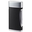 Lighter Caseti Double Jet Chrome Black Matte