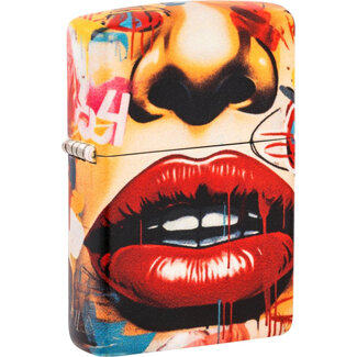 Zippo Lighter Zippo Street Art Face