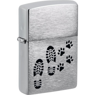Zippo Aansteker Zippo Footprints Zippo Aansteker Zippo Footprints