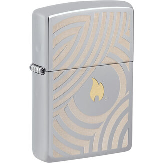 Zippo Lighter Zippo Flame and Circles