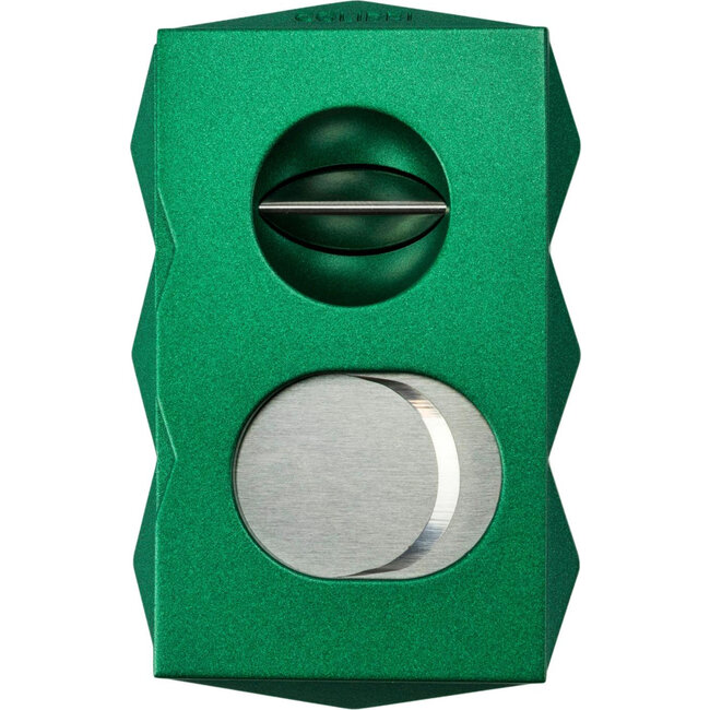 Cigar Cutter Colibri Quasar SV-Cut Green