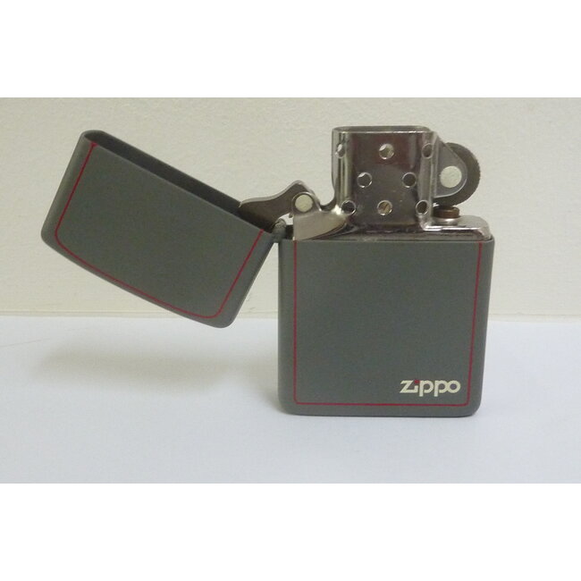 Lighter Zippo Grey Matte with Border (NOS)