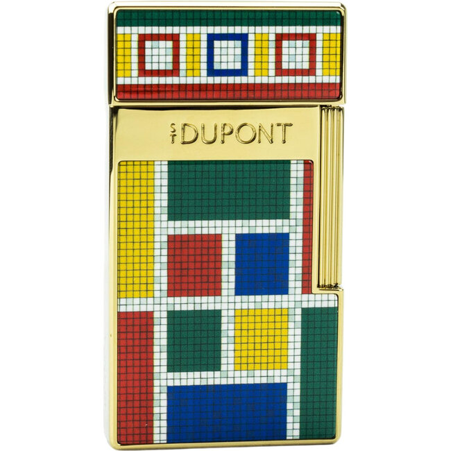 Aansteker S.T. Dupont Slimmy Casablanca Mosaïc