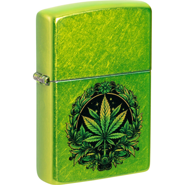 Aansteker Zippo Lurid Cannabis Leaf