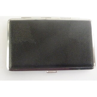 Guy Janot Cigarette Case Metal Black Small