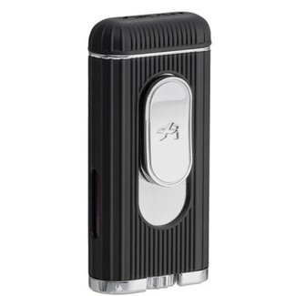 Xikar Lighter Xikar Hedron Black and Chrome