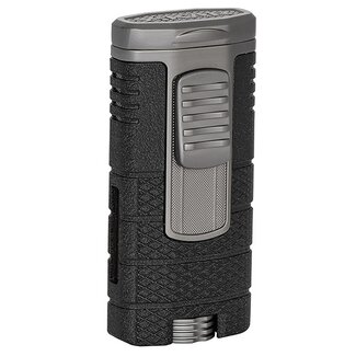 Xikar Lighter Xikar Tactical Triple Black with Gunmetal