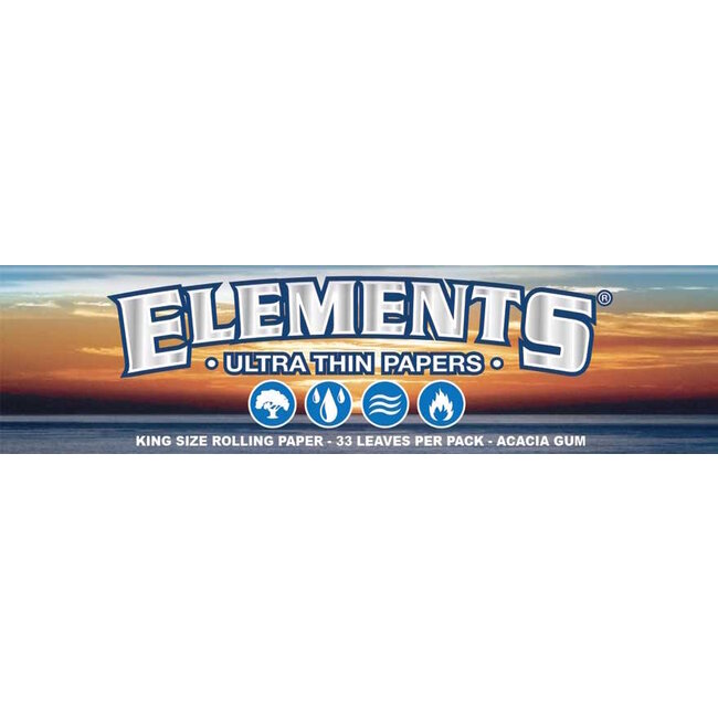 Elements Kingsize Rolling Paper Box