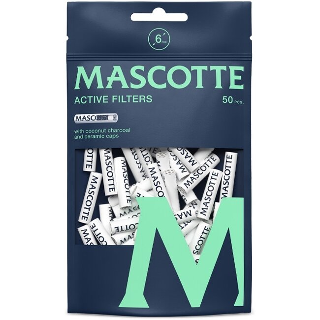 Mascotte 6 mm. Active Filters Bag of 50