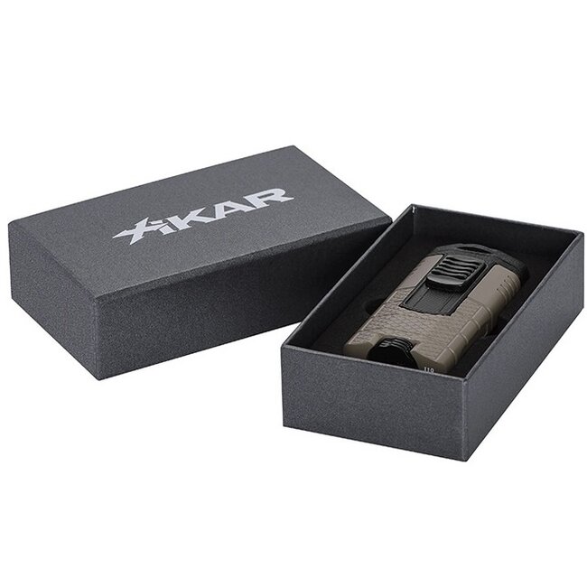 Aansteker Xikar Tactical Triple Tan with Black