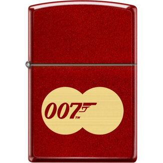 Zippo Lighter Zippo Metallic Red James Bond 007 Double Circle