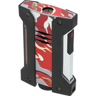 S.T. Dupont Aansteker S.T. Dupont Defi Extreme Camo Red S.T. Dupont Aansteker S.T. Dupont Defi Extreme Camo Red