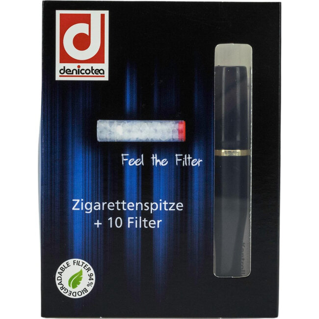 Denicotea Cigarette Holder Standard Gold Ring