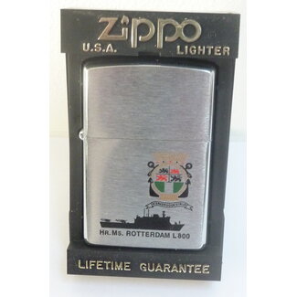 Zippo Lighter Zippo Hr. Ms. Rotterdam L800 Dutch Navy (NOS)