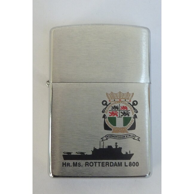 Lighter Zippo Hr. Ms. Rotterdam L800 Dutch Navy (NOS)