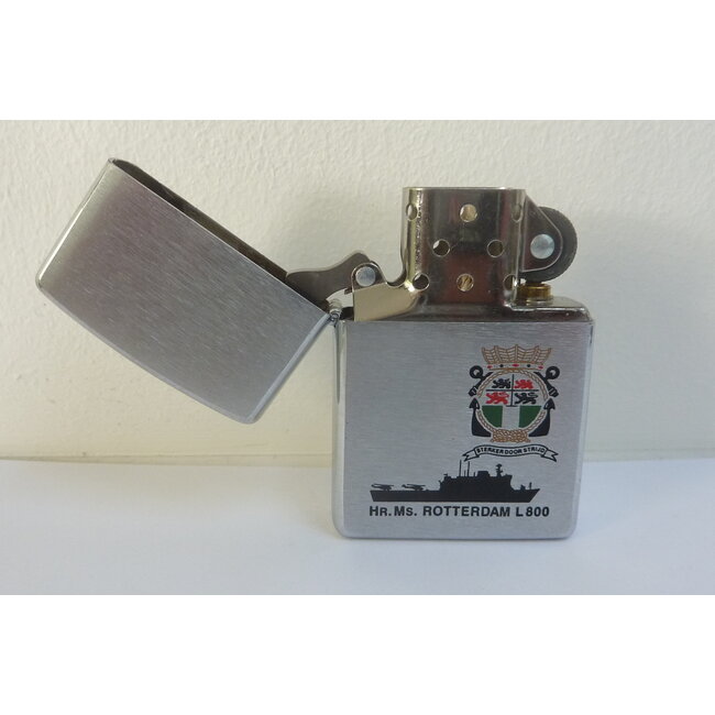 Lighter Zippo Hr. Ms. Rotterdam L800 Dutch Navy (NOS)