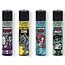Set van 4 Clipper Aanstekers Brain Wash