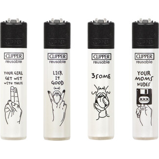 Clipper Set of 4 Clipper Lighters FFX Adult #1