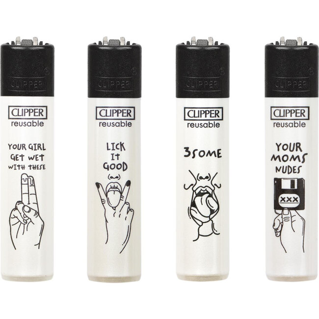 Set of 4 Clipper Lighters FFX Adult #1