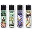 Set van 4 Clipper Aanstekers Ice Cream