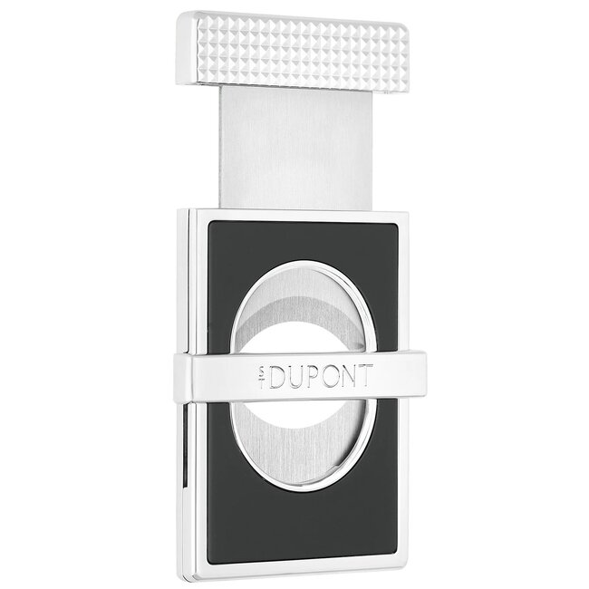 Cigar Cutter Dupont Slim Black Chrome