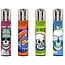 Set van 4 Clipper Aanstekers Vacay Skulls