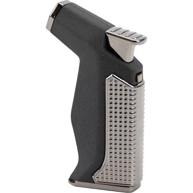 Aansteker Jean Claude Montego Black Crackle/Gun