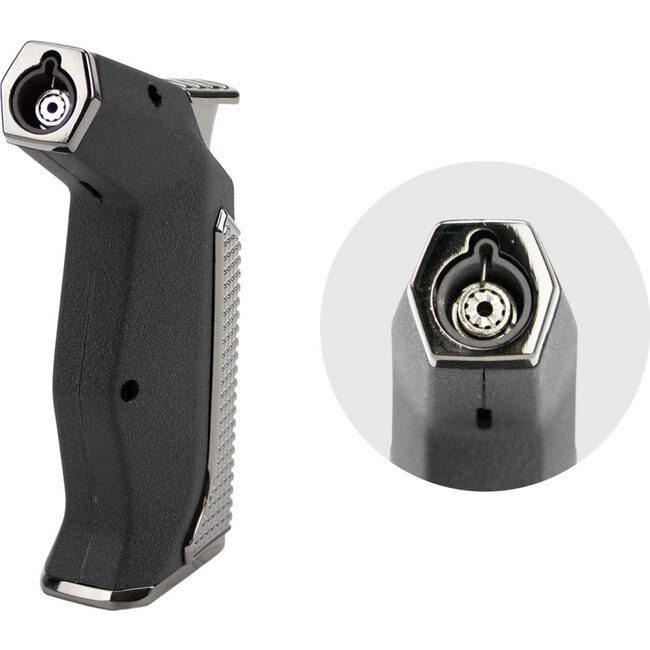 Lighter Jean Claude Montego Black Crackle/Gun