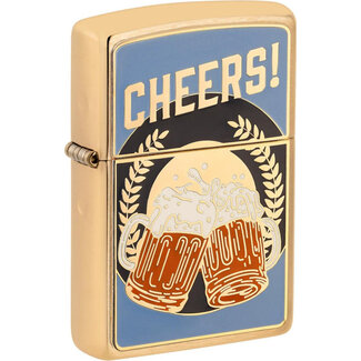 Zippo Aansteker Zippo Beer Cheers Emblem