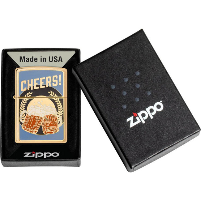 Aansteker Zippo Beer Cheers Emblem