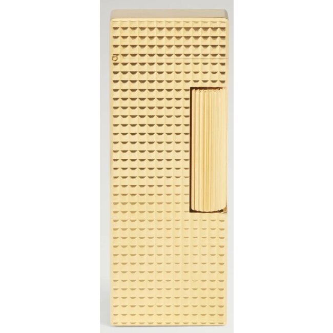 Aansteker Dunhill Rollagas Hobnail Gold Plated