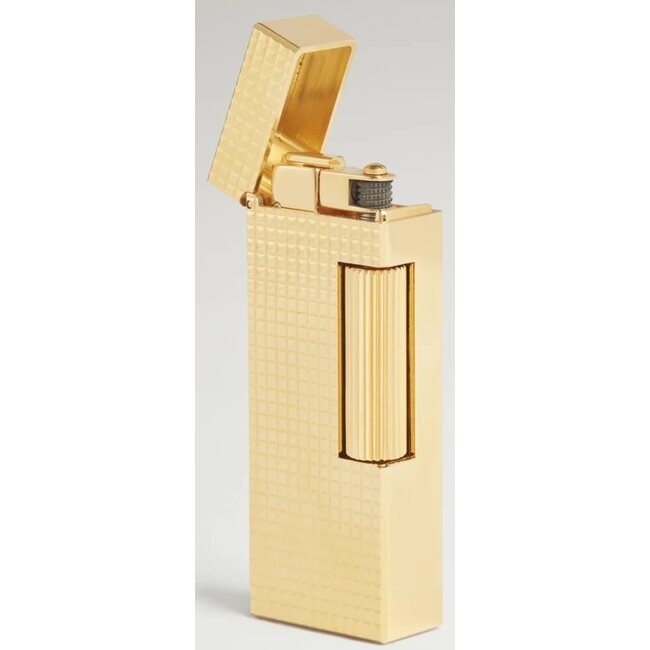 Lighter Dunhill Rollagas Hobnail Gold Plated
