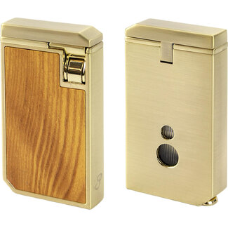 Passatore Lighter Passatore Sinclair Gold Wood Design