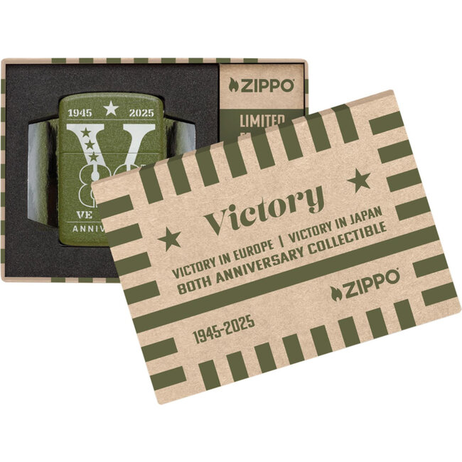 Lighter Zippo Victory Victory 80th anniversary Limited Edition