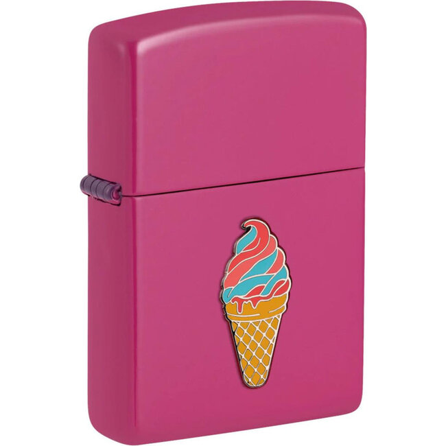 Aansteker Zippo Frequency Ice Cream Emblem