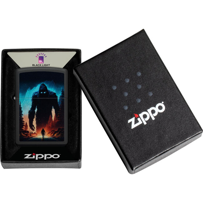 Aansteker Zippo Sasquatch Bigfoot Glow in the Dark
