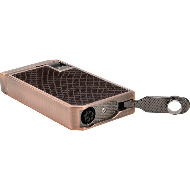 Aansteker Passatore Sinclair Antiq Copper Snake Design