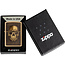 Lighter Zippo Embossed Skull Emblem