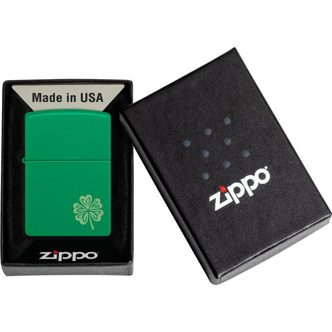 Aansteker Zippo Golf Green Lucky Clover