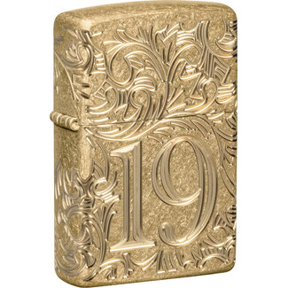 Zippo Aansteker Zippo Armor Case Deep Carved 1932 Filigree