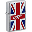 Aansteker Zippo James Bond 007 UK Flag