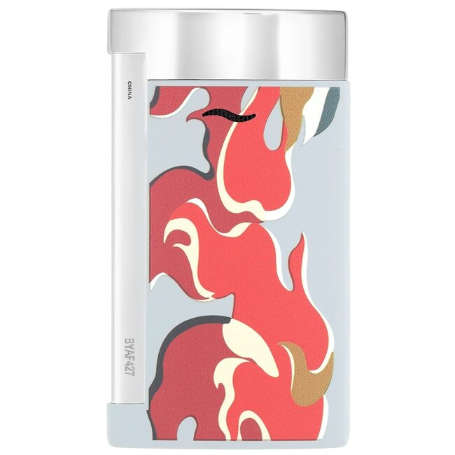 Aansteker S.T. Dupont Slim 7 Camo Red/Chrome