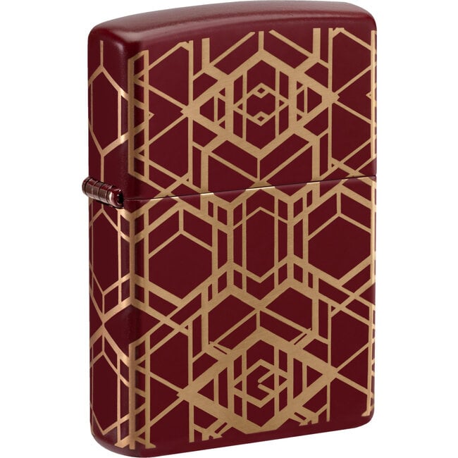 Aansteker Zippo Grid Pattern All Around