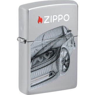 Zippo Aansteker Zippo Modern Car 2