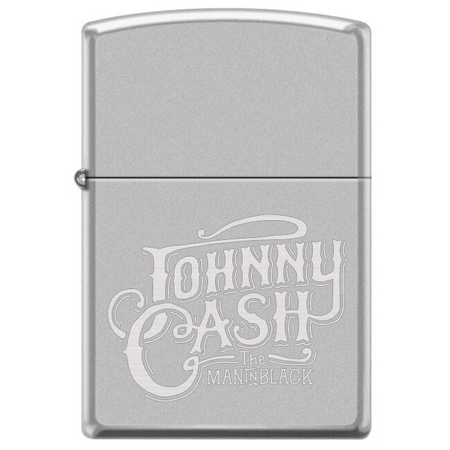 Lighter Zippo Johnny Cash The Man in Black