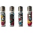 Set van 4 Clipper Aanstekers Battle Tattoo